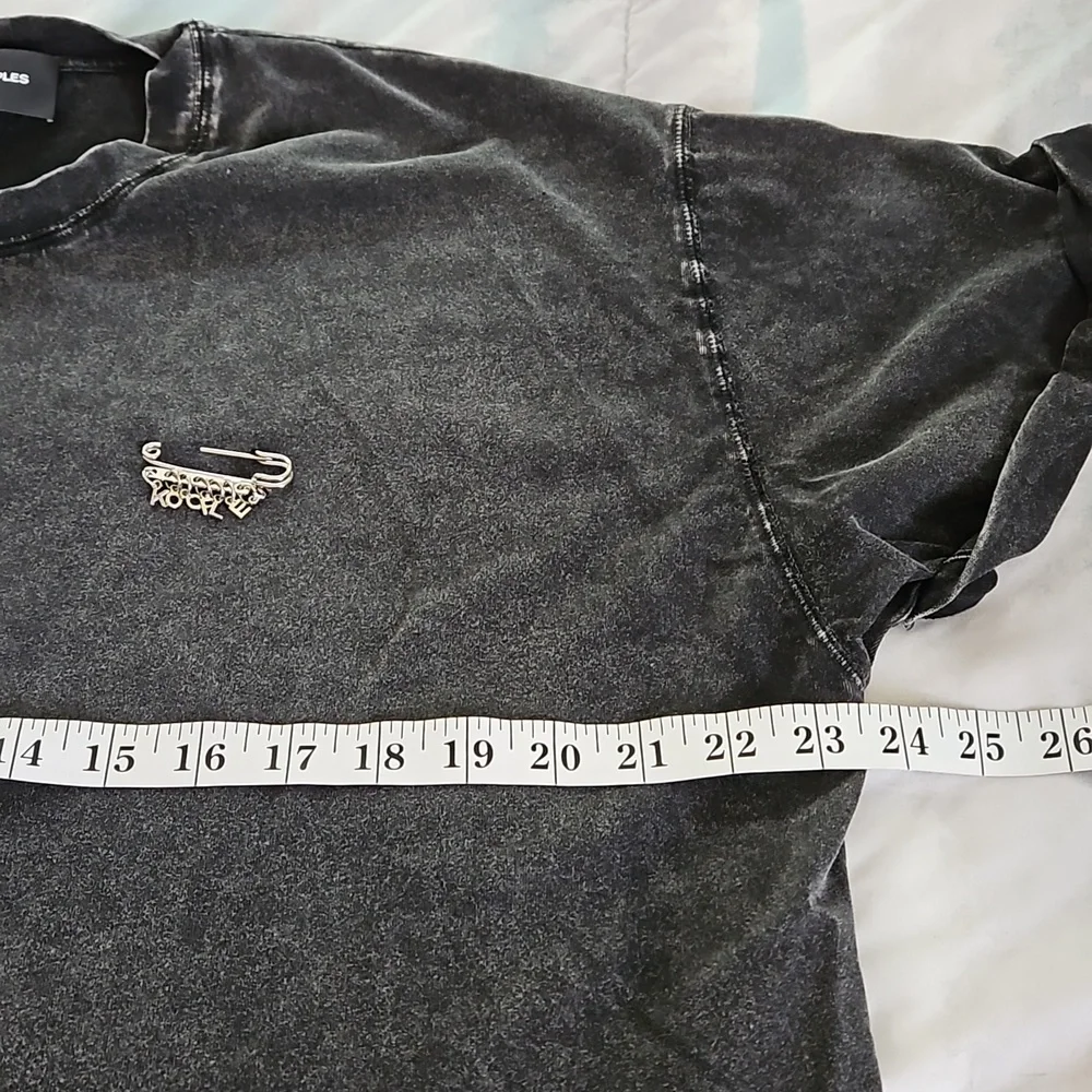 Kooples Safety Pin Crop Top Size XL